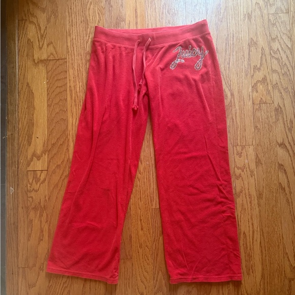 Juicy Couture Red Bottoms Size Large - Picture 10 of 15
